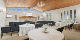 Celebration of life venue for services, gatherings and receptions at Los Osos Valley Mortuary & Memorial Park