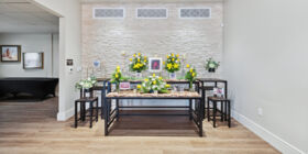 Memorialization at Funeraria Del Angel Lincoln Heights