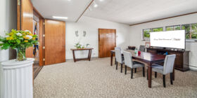 Arrangement room at Advantage Funeral & Cremation Services – Aurora