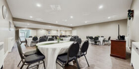 Celebration of life venue for services, gatherings and receptions at Hazen & Jaeger Valley Funeral Home