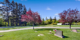 Cemetery grounds at Yates Memorial Services/Alberni Valley Memorial Gardens