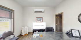 Arrangement room at Salon Funeraire Savoie Funeral Home Inc.