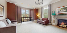 Visitation room at T. Little Funeral Home & Cremation Centre