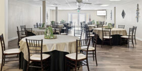  *Basic* Celebration of life venue for services, gatherings and receptions at Stricklin/Snively Mortuary