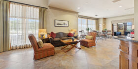 Sitting area at Rolling Oaks Funeral Home