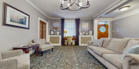 Sitting area at Coutts Funeral Home & Cremation Centre