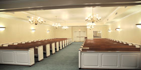 Chapel at George A. Smith & Sons Funeral Home