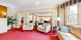 Sitting area at Barthel Funeral Home