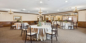 Celebration of life venue for services, gatherings and receptions at Davison-Fulton-Woolsey-Wilton Funeral Home