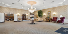 Lobby at Davison-Fulton-Woolsey-Wilton Funeral Home