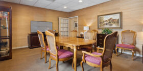 Arrangement room at Davison-Fulton-Woolsey-Wilton Funeral Home