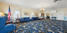 Lobby at Claude R. Boyd - Caratozzolo Funeral Home