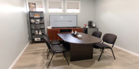 Arrangement room at Hainstock & Son Funeral Chapel