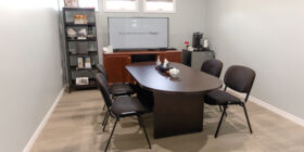 Arrangement room at Hainstock & Son Funeral Chapel