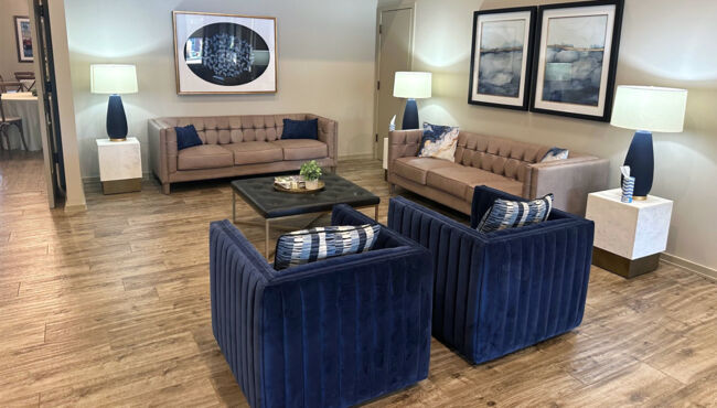 Lobby at Cunnick-Collins Life Celebration Center