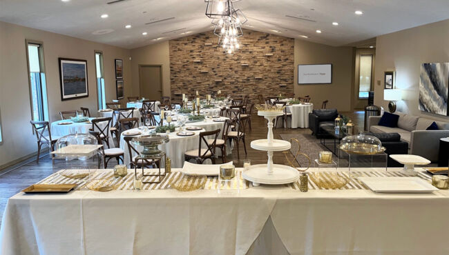 Bridge banquet at Cunnick-Collins Life Celebration Center