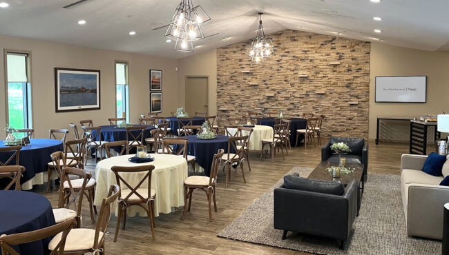 Bridge banquet at Cunnick-Collins Life Celebration Center