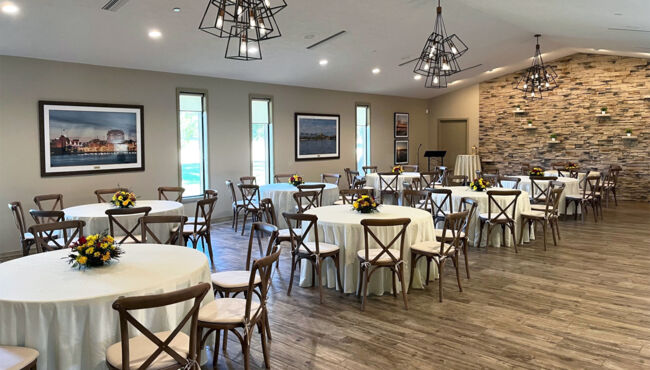 Bridge banquet at Cunnick-Collins Life Celebration Center