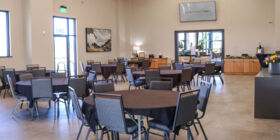 Celebration of life venue for services, gatherings and receptions at Primrose Funeral Service