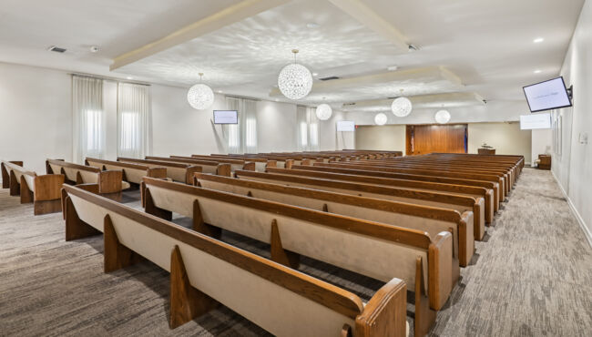 Chapel at Palm Eastern Mortuary & Cemetery.