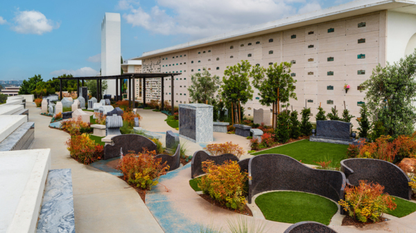 Cremation garden at El Camino Memorial - Sorrento Valley & Memorial Park