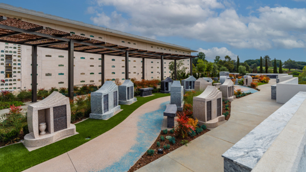 Cremation garden at El Camino Memorial - Sorrento Valley & Memorial Park