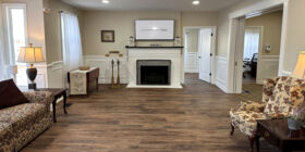 Sitting area at Grummons-Bookhout-Bennett Funerals & Cremations