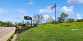 Cemetery grounds at Cunningham Memorial Park