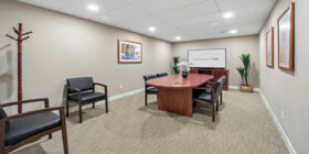 Arrangement room at Henderson's Langley Funeral Home