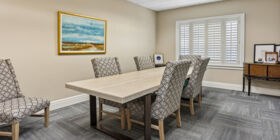 Arrangement room at Royal Palm Funeral Home & Memorial Gardens
