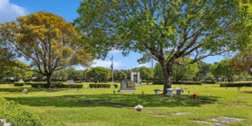 Cemetery grounds at Royal Palm Funeral Home & Memorial Gardens