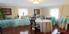 Reception room at Kraeer Funeral Home and Cremation Center