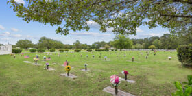 Cemetery grounds at Andrews Mortuary Hampstead Chapel & Sea Lawn Memorial Park
