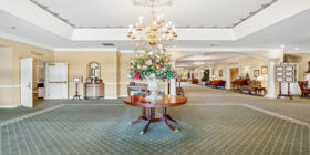 Lobby at Kiser-Rose Hill Funeral Home
