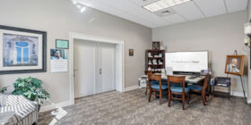 Arrangement room at Forest Lawn Funeral Home & Memorial Gardens