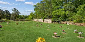 Cemetery grounds at Forest Lawn Funeral Home & Memorial Gardens