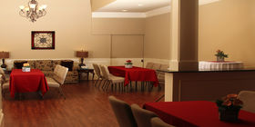 Reception room at Baldwin-Lee Funeral Home