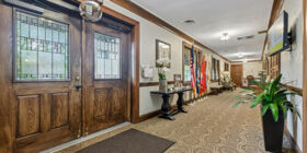 Foyer at Werst & LaBella Funeral Home