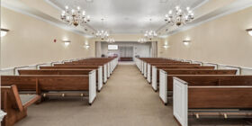 Chapel at George A. Smith & Sons Funeral Home