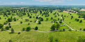 Cemetery grounds at Glen Haven Memorial Gardens