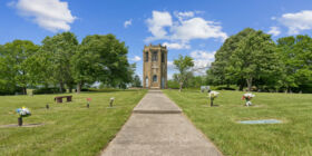 Cemetery grounds at Glen Haven Memorial Gardens