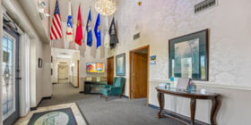 Lobby at Dove-Witt Family Mortuary