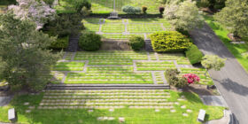 Cemetery grounds at Acacia Memorial Park & Funeral Home