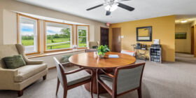 Arrangement room at Newcomer’s Shawnee Mission Funeral Home & Memory Gardens