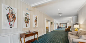 Sitting area at Schoppenhorst Underwood & Brooks Funeral Home