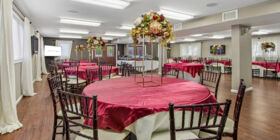 Celebration of life venue for services, gatherings and receptions at New Britain Memorial & Donald D. Sagarino Funeral Home