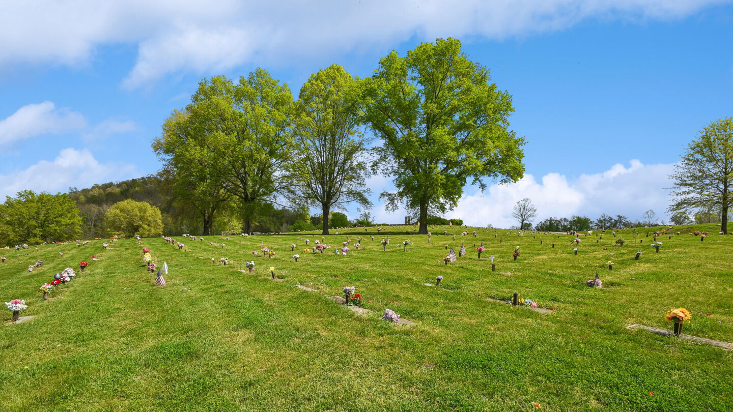 Cemetery grounds at Tyler Mountain Funeral Home & Tyler Mountain Memory Gardens