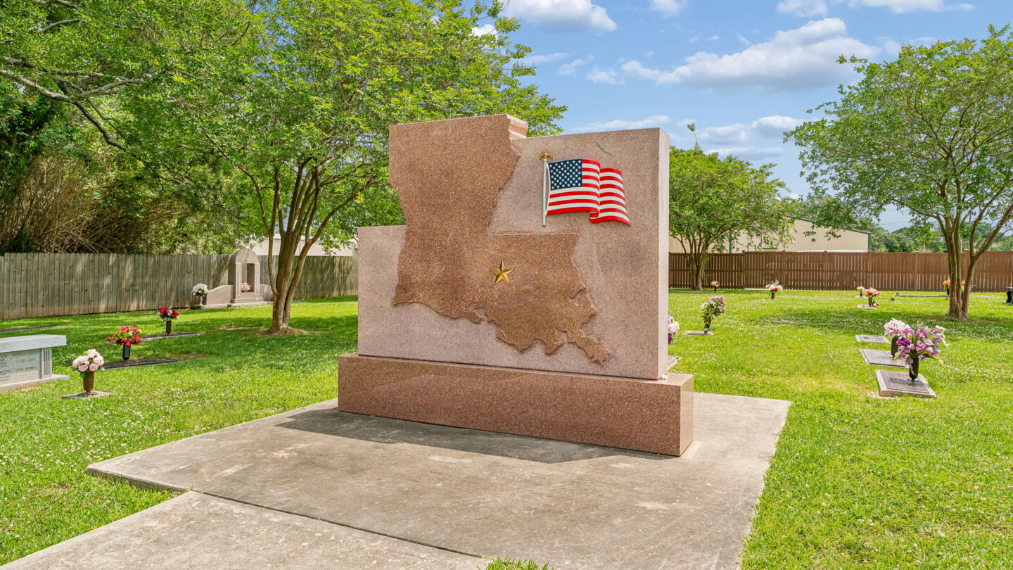 Cemetery grounds at Greenoaks Funeral Home & Memorial Park