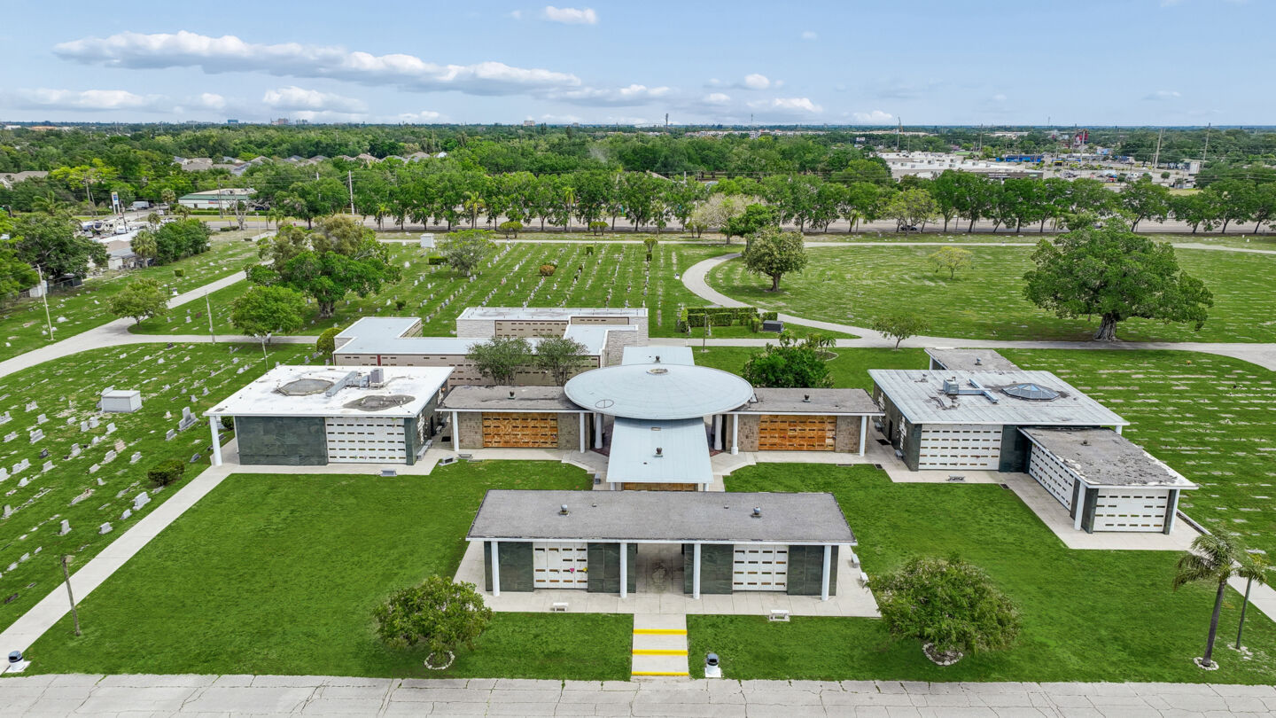 Cemetery grounds at Manasota Memorial Park
