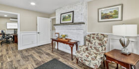 Sitting area at Grummons-Bookhout-Bennett Funerals & Cremations